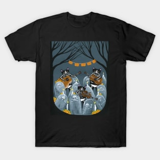 Day of The Dead Cats T-Shirt